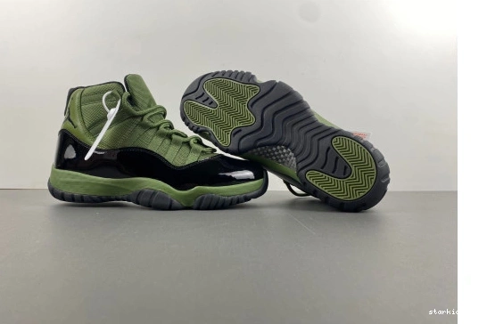 Military CT8012-300 Retro Jordan 11  Green CT8012-300 0424